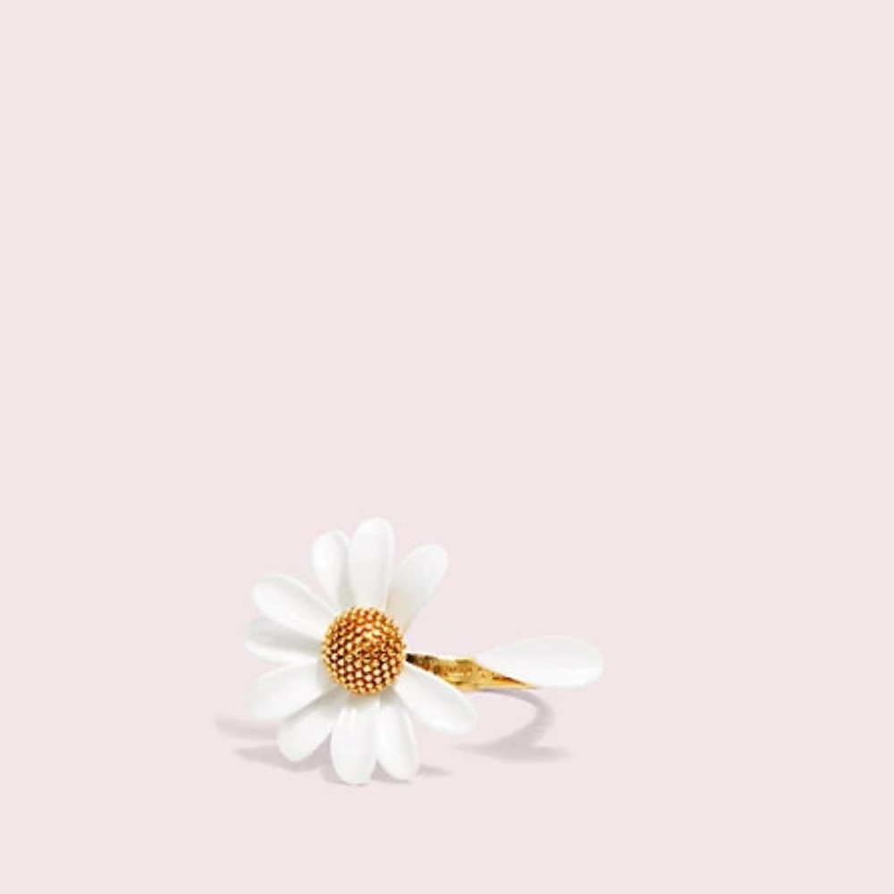 RELISTED- NWT KATE SPADE ♠️ INTO THE BLOOM RING - 7 - Picture 3 of 8